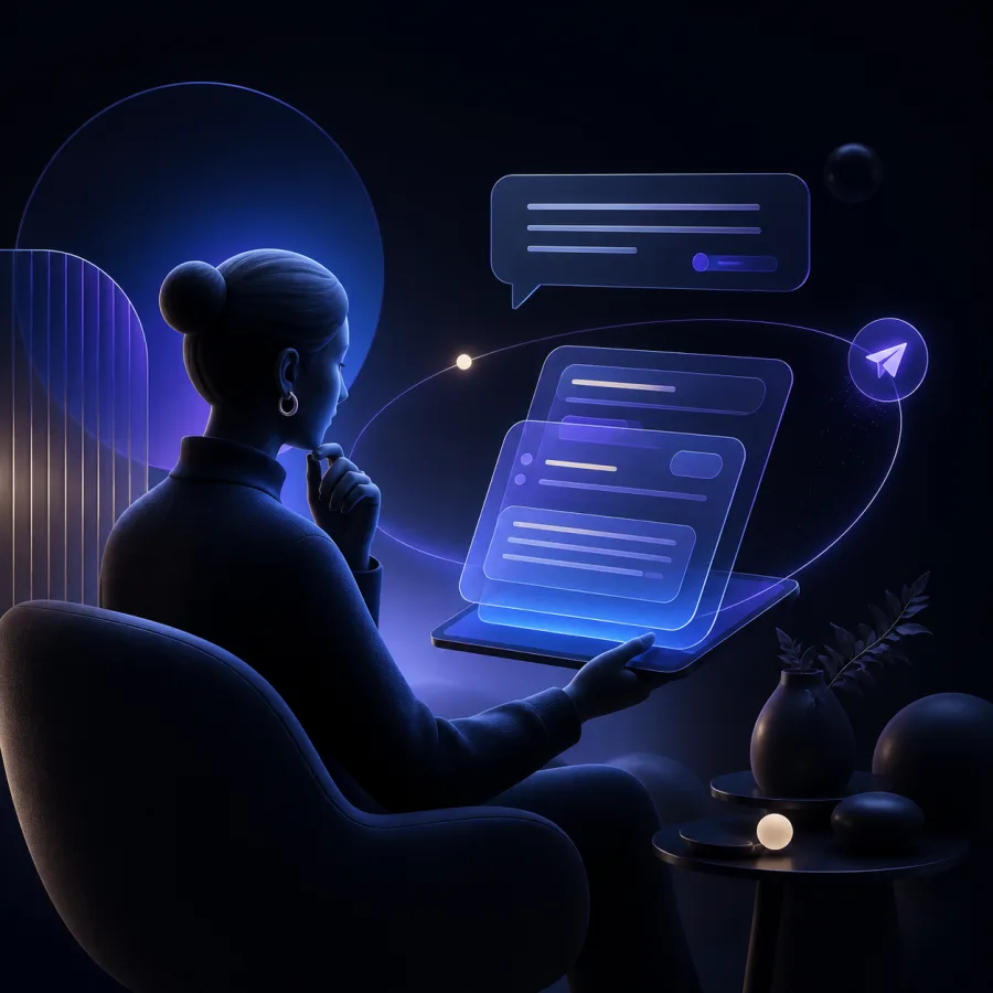 Ilustração da etapa 01: Conte sobre seu projeto